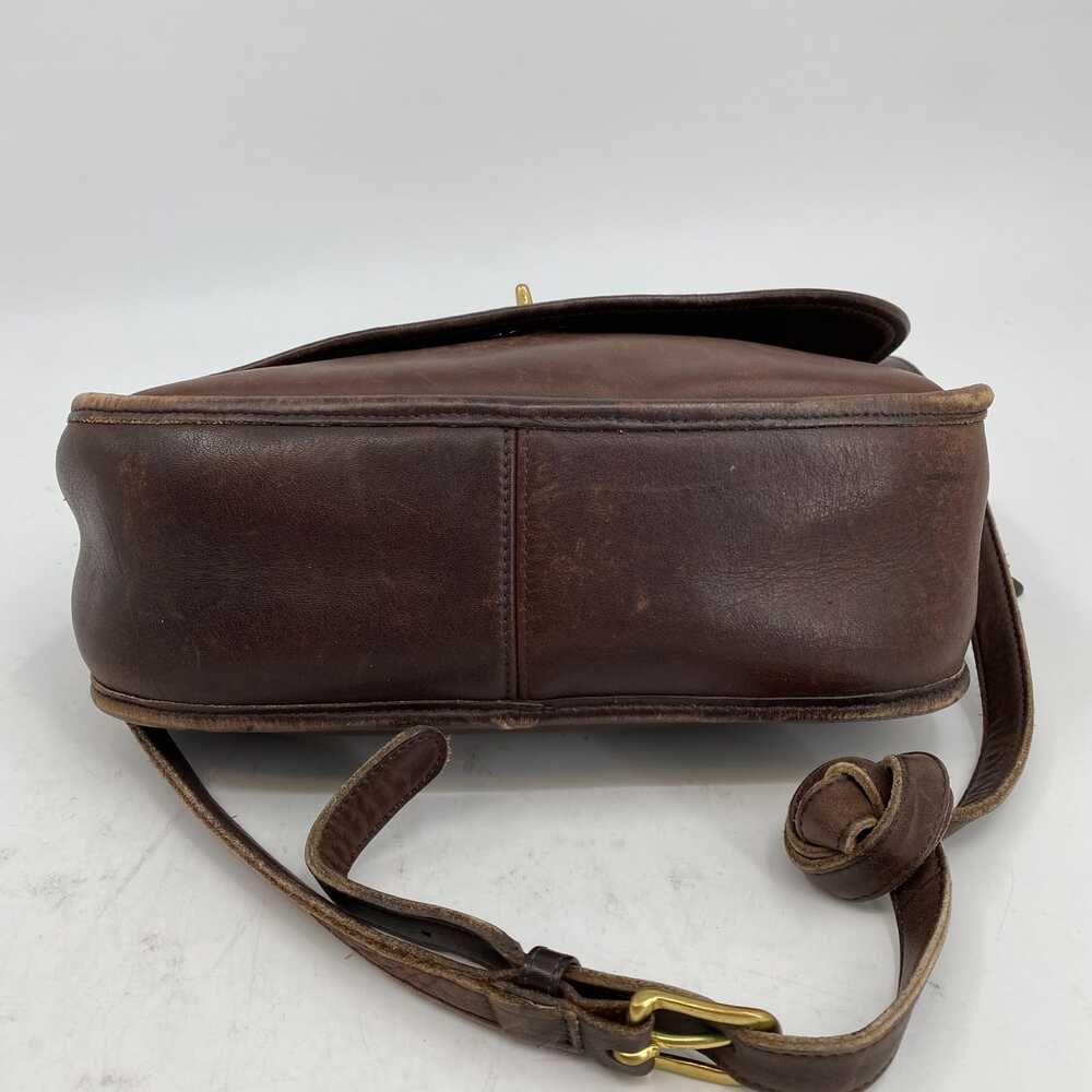 Coach Brown Leather Crossbody Bag | Vintage City Purse OS - Picture 6 of 12